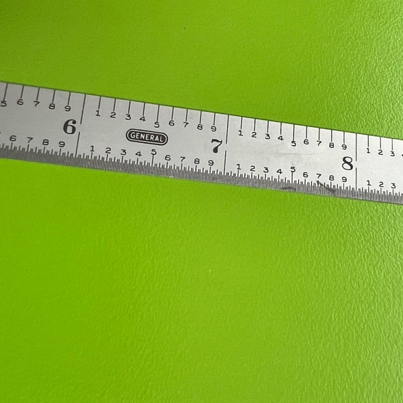 General Tools CF1216-E England 12" Industrial Precision Flexible Steel Ruler - Picture 3 of 6